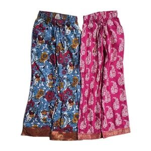 Punjammies By International PrincessProject Girls Pajama Pants  S Youth Lot Of 2